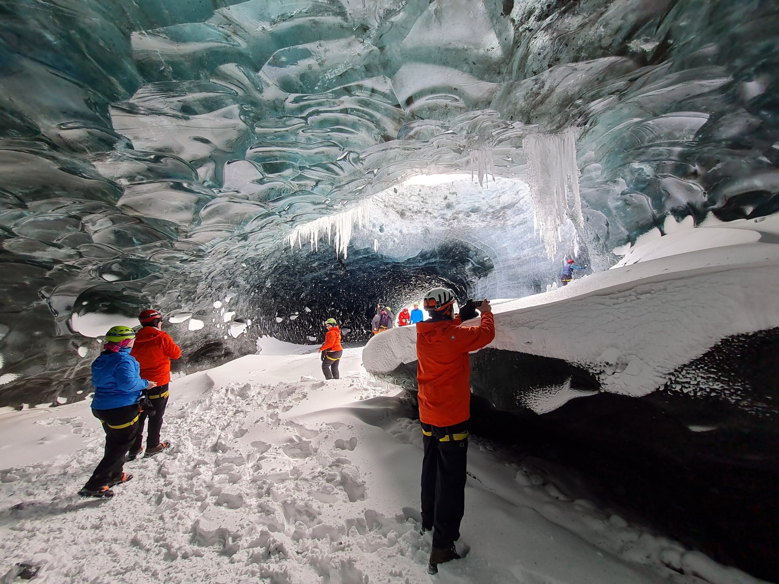 Inside Ice Cave