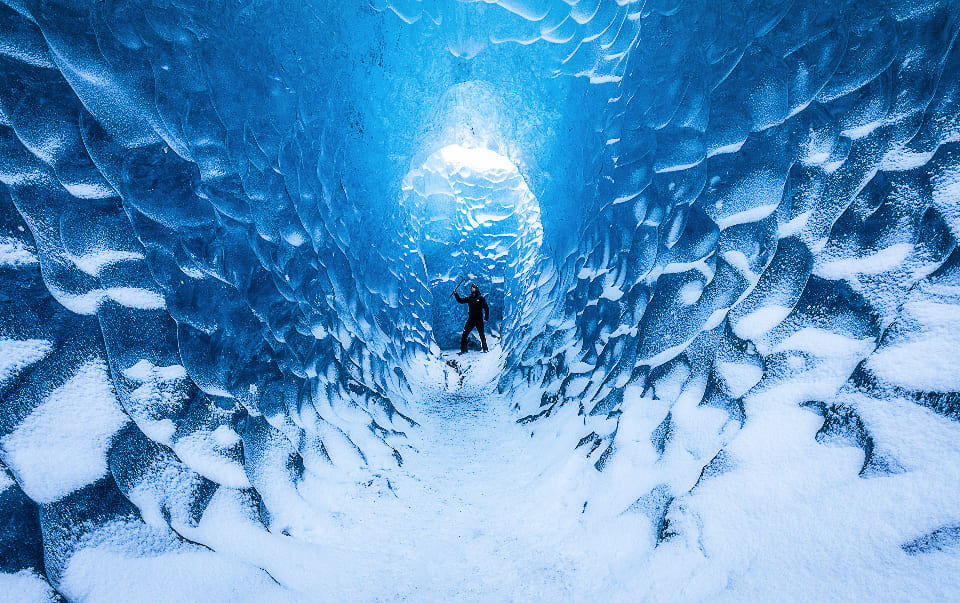 Blue Diamond Ice Cave