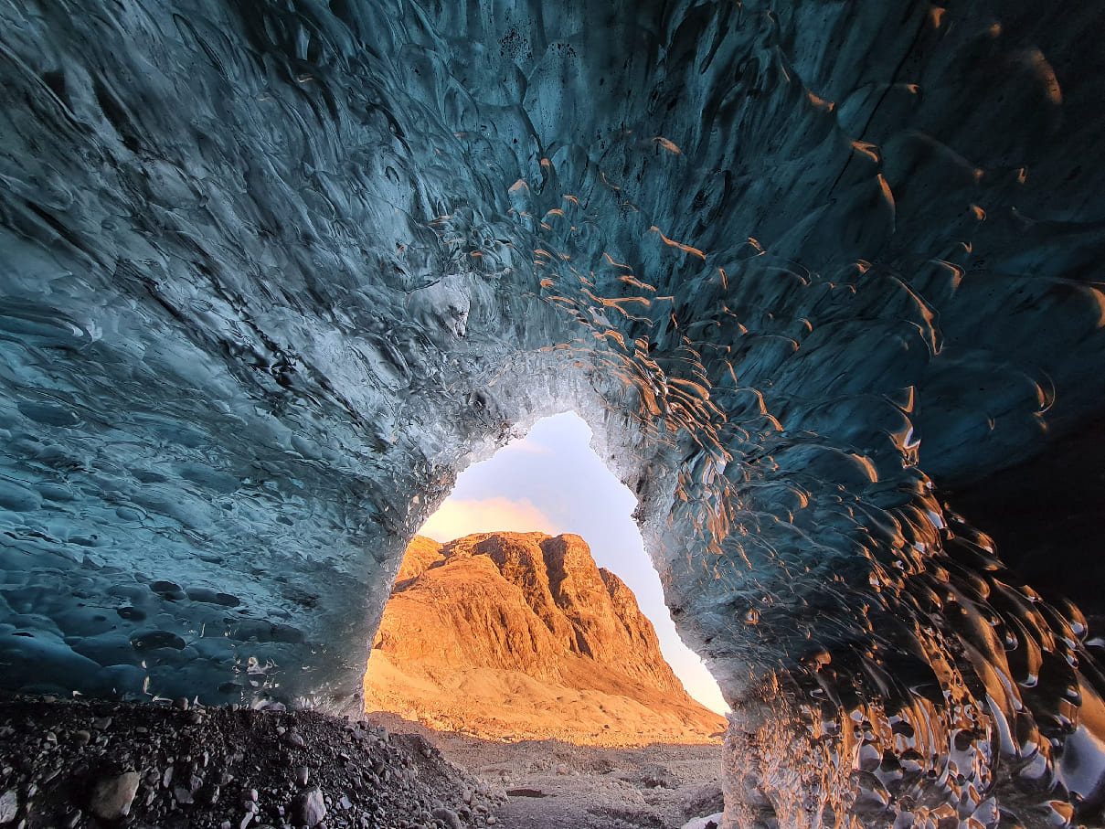 Sapphire Ice Cave